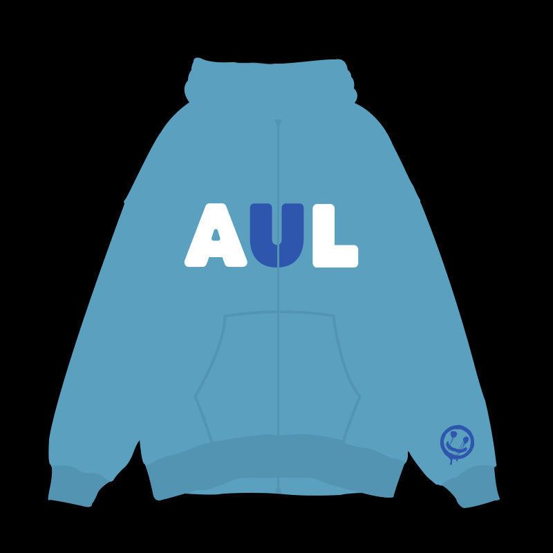 AUL - OVERSIZED ZIP HOODIE