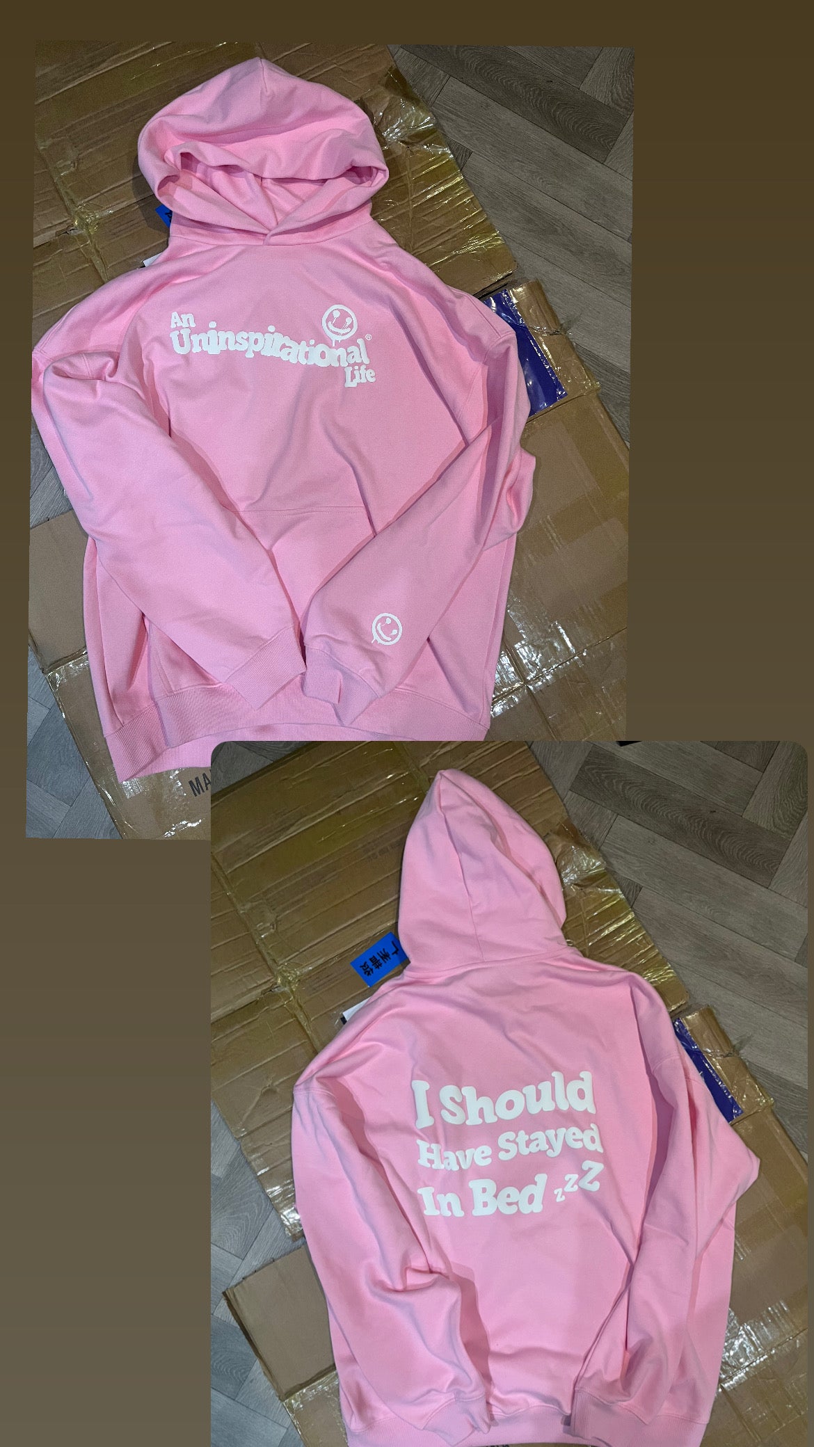 I SHOULD HAVE STAYED IN BED - OVERSIZED HOODIE 1 OF 1