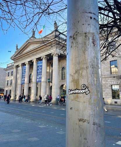 AN UNINSPIRATIONAL LIFE - STICKER