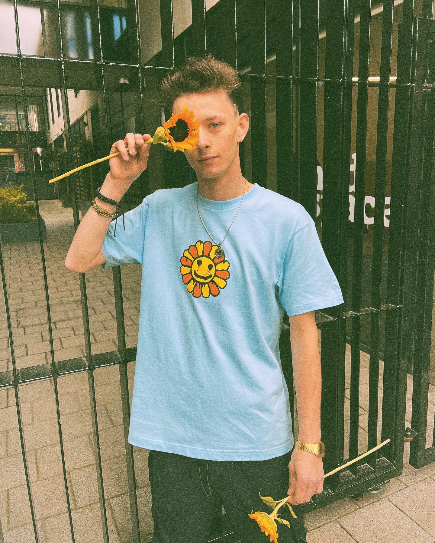 An Uninspirational Life Sunflower Tee