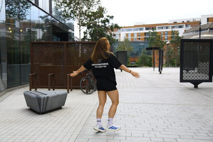 UNINSPIRATIONAL YOU AGAINST YOU - OVERSIZED T-SHIRT