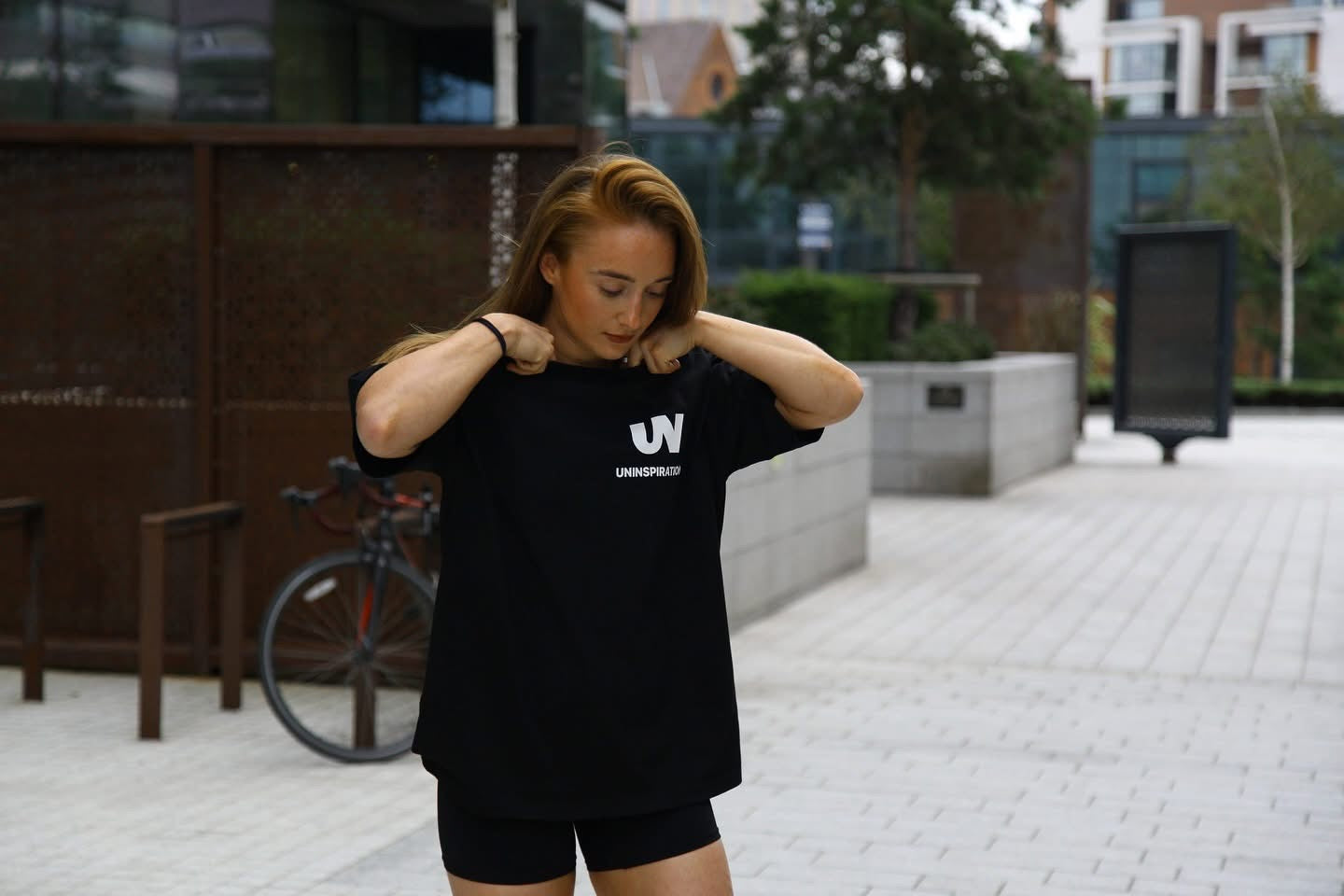 UNINSPIRATIONAL YOU AGAINST YOU - OVERSIZED T-SHIRT