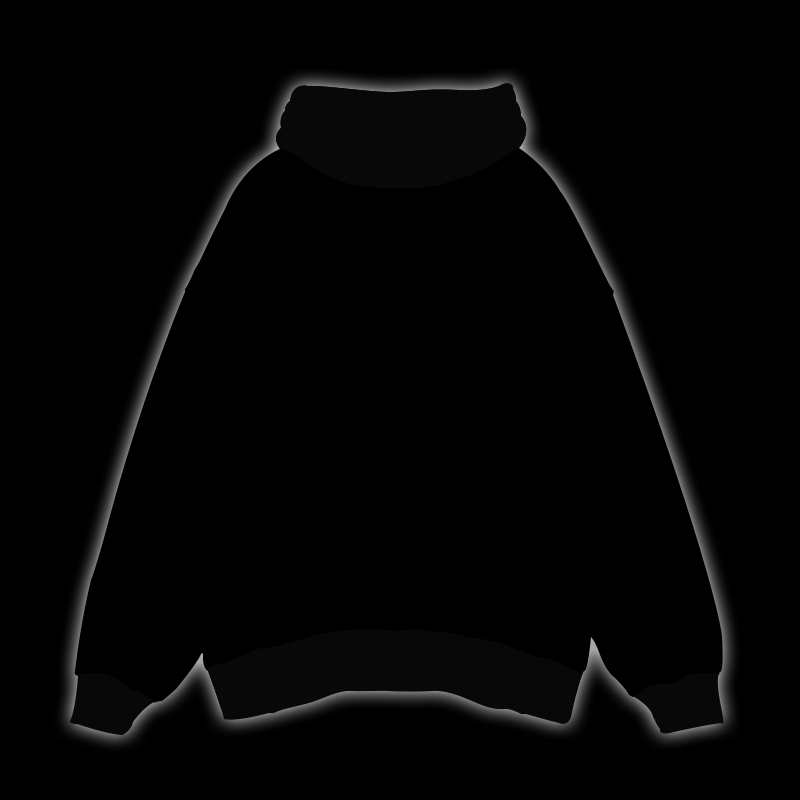 THE OG  - OVERSIZED HOODIE (PUFF PRINT)