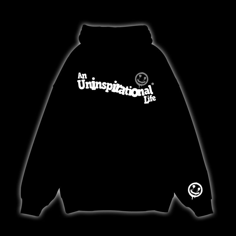 SORRY I'M LATE I DIDN'T WANT TO COME - OVERSIZED HOODIE (PUFF PRINT)