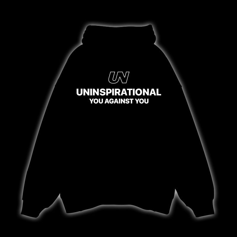 UNINSPIRATIONAL YOU AGAINST YOU - OVERSIZED HOODIE