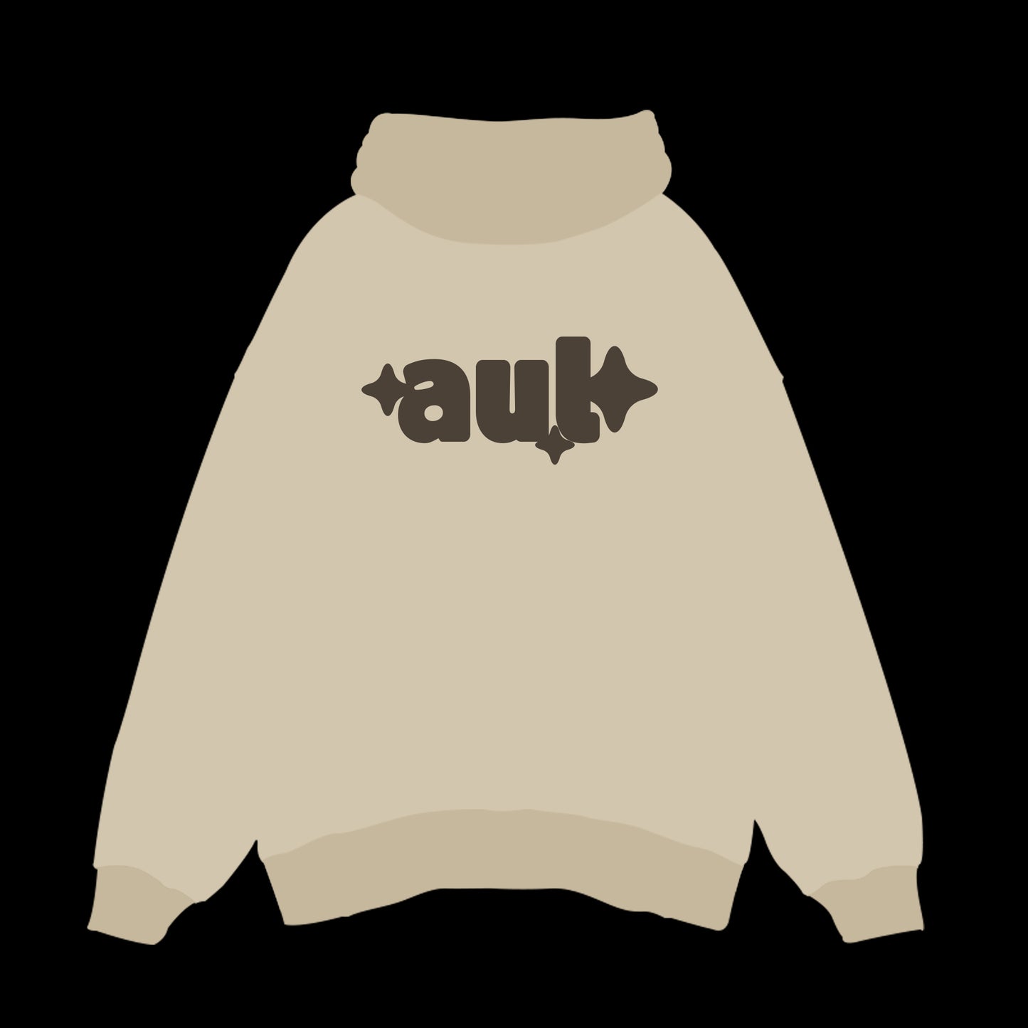 AUL RETRO STAR - OVERSIZED HOODIE