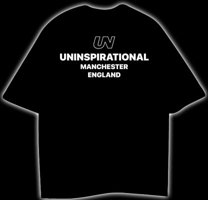 UNINSPIRATIONAL MANCHESTER ENGLAND - OVERSIZED T-SHIRT