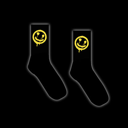 BIG SMILEY - CREW SOCKS
