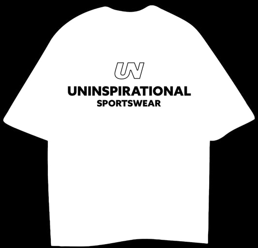 UNINSPIRATIONAL FOLLOW YOUR PLAN - OVERSIZED T-SHIRT