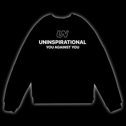 UNINSPIRATIONAL YOU AGAINST YOU - OVERSIZED SWEATSHIRT
