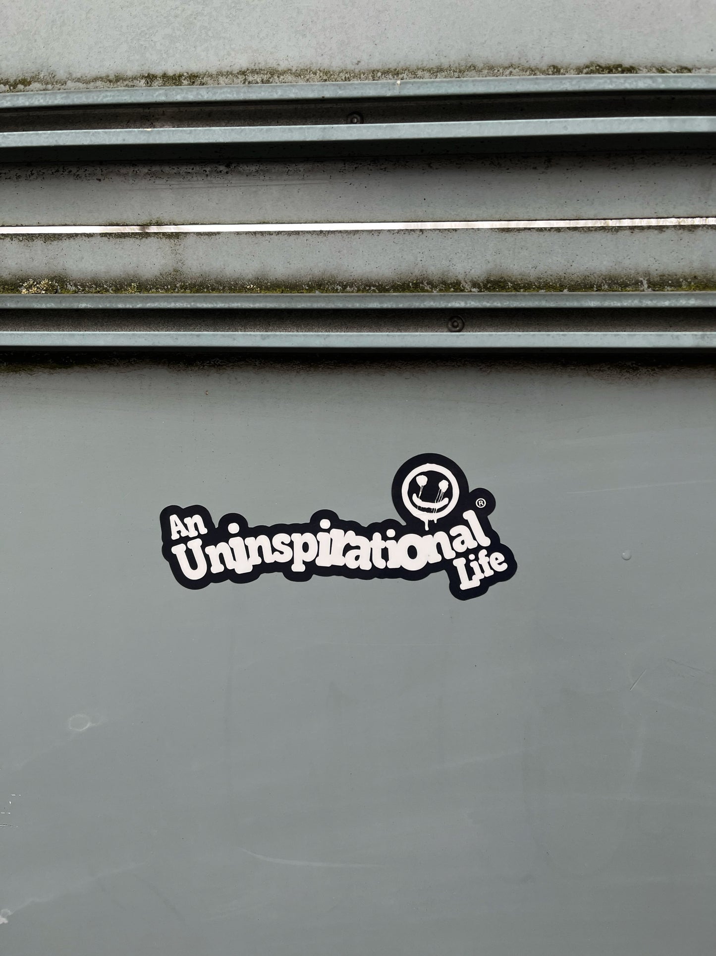 AN UNINSPIRATIONAL LIFE - STICKER